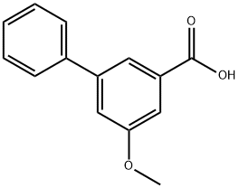 5-Methoxy-3-phenylbenzoic acid Struktur