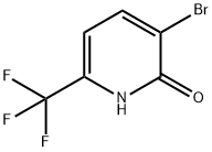 3-Bromo-2-hydroxy-6-(trifluoromethyl)pyridine Struktur