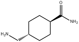 Cyclohexanecarboxamide, 4-(aminomethyl)-, trans- (9CI) Struktur