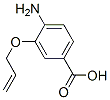 Benzoic acid, 4-amino-3-(2-propenyloxy)- (9CI) Struktur