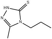 5-METHYL-4-PROPYL-4H-1,2,4-TRIAZOLE-3-THIOL Struktur