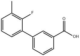 2-Fluoro-3-Methylbiphenyl-3-carboxylic acid Struktur