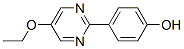 Phenol, 4-(5-ethoxy-2-pyrimidinyl)- (9CI) Struktur