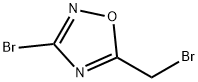 3-BROMO-5-BROMOMETHYL-[1,2,4]OXADIAZOLE Struktur