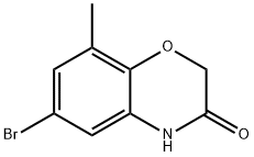 6-BROMO-8-METHYL-4H-BENZO[1,4]OXAZIN-3-ONE Struktur