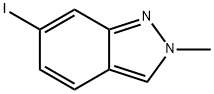 6-Iodo-2-methyl-2H-indazole Struktur