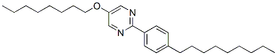 2-(4-Nonylphenyl)-5-(octyloxy)-pyrimidine Struktur