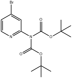 N,N-DiBoc-2-amino-4-bromopyridine