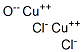 dicopper dichloride oxide Struktur