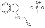 rac Rasagiline-13C3 Mesylate Struktur