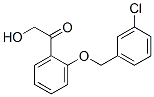 2-(3-chlorobenzyloxy)phenacyl alcohol Struktur