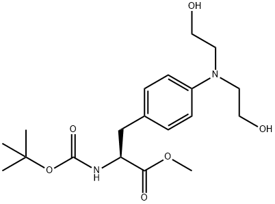 N-Boc-4-[bis(2-hydroxyethyl)amino]-L-phenylalanine Methyl Ester