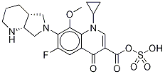 Moxifloxacin Acyl Sulfate  
(Discontinued) see M745030
 Struktur