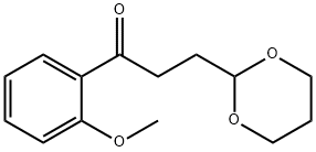 3-(1,3-DIOXAN-2-YL)-2'-METHOXYPROPIOPHENONE Struktur