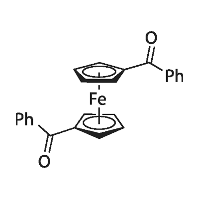 1,1'-DIBENZOYLFERROCENE Struktur