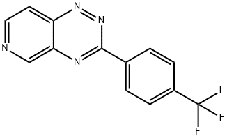 3-(4-(TRIFLUOROMETHYL)PHENYL)PYRIDO[3,4-E][1,2,4]TRIAZINE Struktur