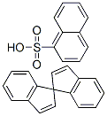 1,1'-spirobi(1H-indene), 1-naphthalenesulfonic acid deriv. Struktur