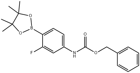 4-(Benzyloxycarbonylamino)-2-fluorophenylboronic acid, pinacol ester price.