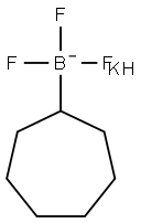 Potassium cycloheptyltrifluoroborate Struktur