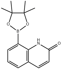 2-pyridinone-8-boronic ester Struktur