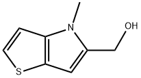 (4-METHYL-4H-THIENO[3,2-B]PYRROL-5-YL)METHANOL Struktur