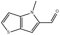 4-METHYL-4H-THIENO[3,2-B]PYRROLE-5-CARBALDEHYDE Struktur