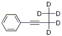 1-Phenyl-1-butyne--d5 Struktur