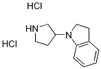 1-(3-Pyrrolidinyl)indoline dihydrochloride Struktur