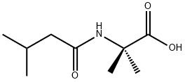 2-Methyl-N-(3-methylbutanoyl)alanine Struktur