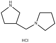 1-(3-Pyrrolidinylmethyl)pyrrolidinedihydrochloride Struktur