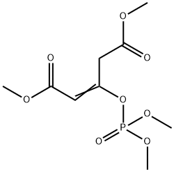 Dimethyl-1，3-bis(carbomethoxy)-1-propen-2-yl phosphate Struktur