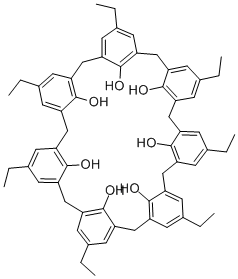 P-ETHYLCALIX[7!ARENE, 98 Struktur