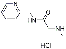 2-(Methylamino)-N-(2-pyridinylmethyl)acetamidehydrochloride Struktur