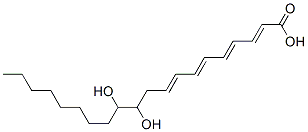 11,12-dihydroxyeicosatetraenoic acid Struktur