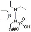 [bis(diethylamino)phosphoryl-ethyl-amino]methanol Struktur