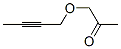 2-Propanone, 1-(2-butynyloxy)- (9CI) Struktur