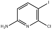 6-Chloro-5-iodopyridin-2-aMine Struktur