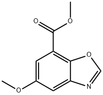 Methyl 5-methoxy-1,3-benzoxazole-7-carboxylate Struktur