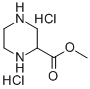 Piperazine-2-carboxylic acid methyl ester dihydrochloride Struktur