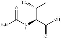 3-HYDROXY-2-UREIDO-BUTYRIC ACID Struktur