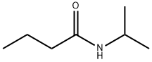 Butanamide, N-(1-methylethyl)- Struktur