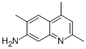 7-amino-2,4,6-trimethylquinoline Struktur