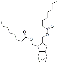 octanoic acid, (octahydro-4,7-methano-1H-indenediyl)bis(methylene) ester Struktur