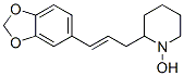 3,4-methylenedioxycinnamylhydroxypiperidine Struktur