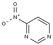 Pyrimidine, 4-nitro- (9CI) Struktur