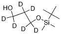 3-[[(1,1-DiMethylethyl)diMethylsilyl]oxy]-1-propanol-d6 Struktur