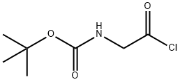 Carbamic acid, (2-chloro-2-oxoethyl)-, 1,1-dimethylethyl ester (9CI) Struktur