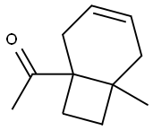 Ethanone, 1-(6-methylbicyclo[4.2.0]oct-3-en-1-yl)- (9CI) Struktur