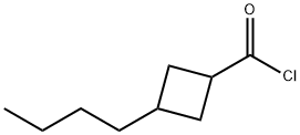 Cyclobutanecarbonyl chloride, 3-butyl- (9CI) Struktur