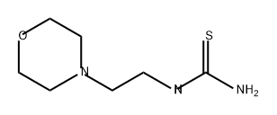 1-(2-MORPHOLINOETHYL)-2-THIOUREA Struktur